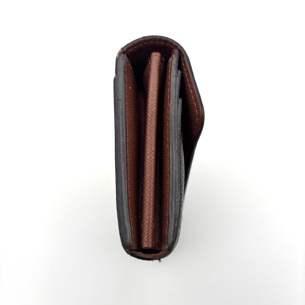 Louis Vuitton Brown Monogram Leather Wallet - Picture 4 of 12